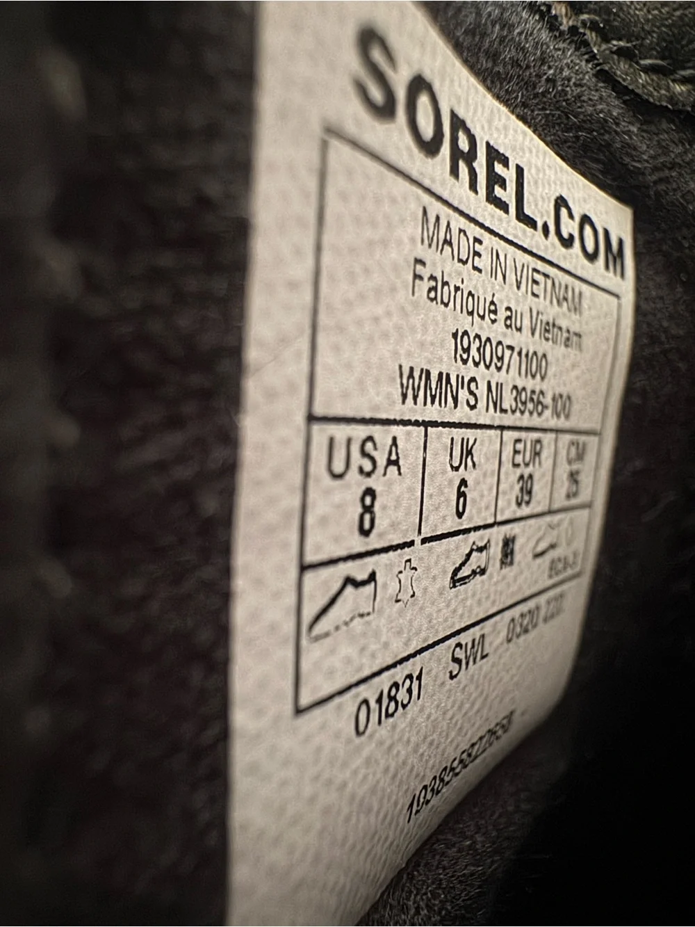 Sorel waterproof white